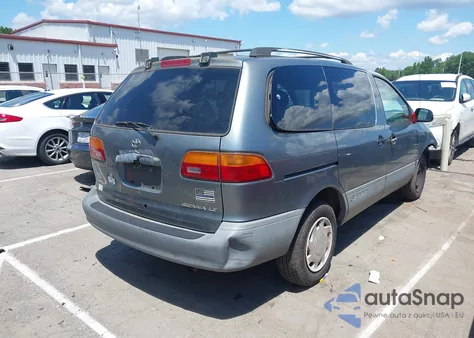 1998 Toyota Sienna Le из США, поврежденный, VIN 4T3ZF13C9WU036694